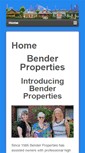 Mobile Screenshot of benderproperties.com